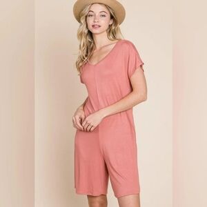 Bombom Romper Shortsleeve With Pockets